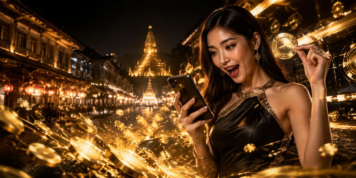 မြန်မာ့အရွယ်ကြီးရွှေတိဂုံဘုရားရှေ့ မိုဘိုင်းကာစီနို