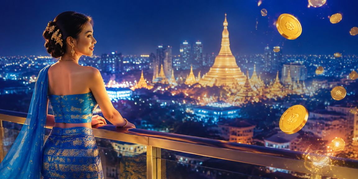 ရန်ကုန်မြို့တွင်ပျော်ရွှင်စွာ ကစားနေသော ဂိမ်းအသုံးပြုသူများပုံ